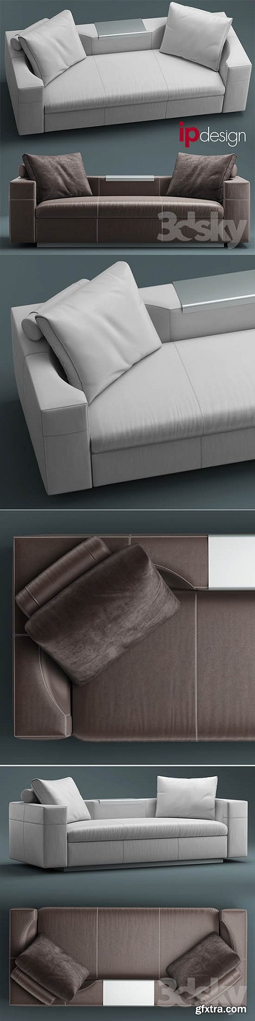 Sofa ipdesign oasis 3d Model