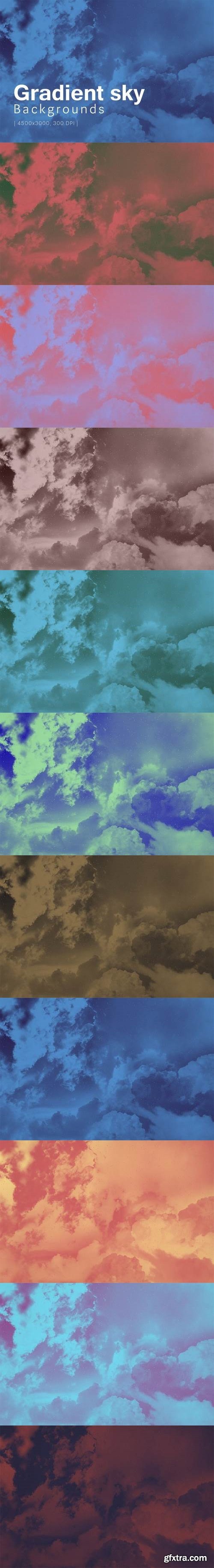 Gradient Sky Backgrounds