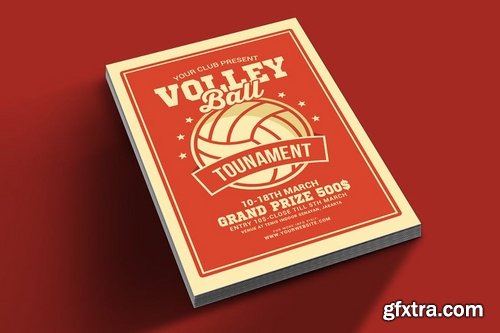 Volleyball Tournament Flyer