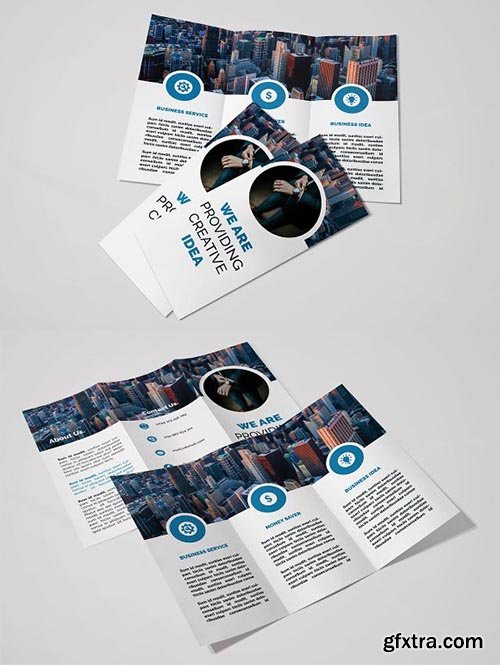 CreativeMarket - Business Tri-Fold Brochure 2291405