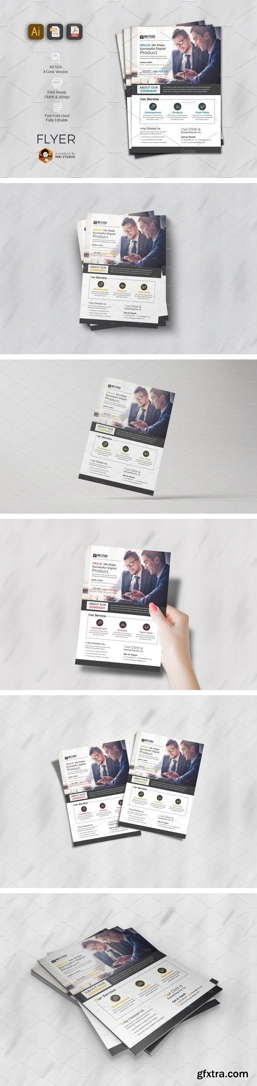 CM - Corporate Flyer Template 2078634