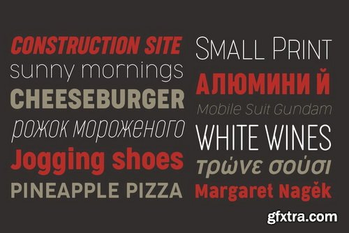 Cocogoose Narrows Font Family