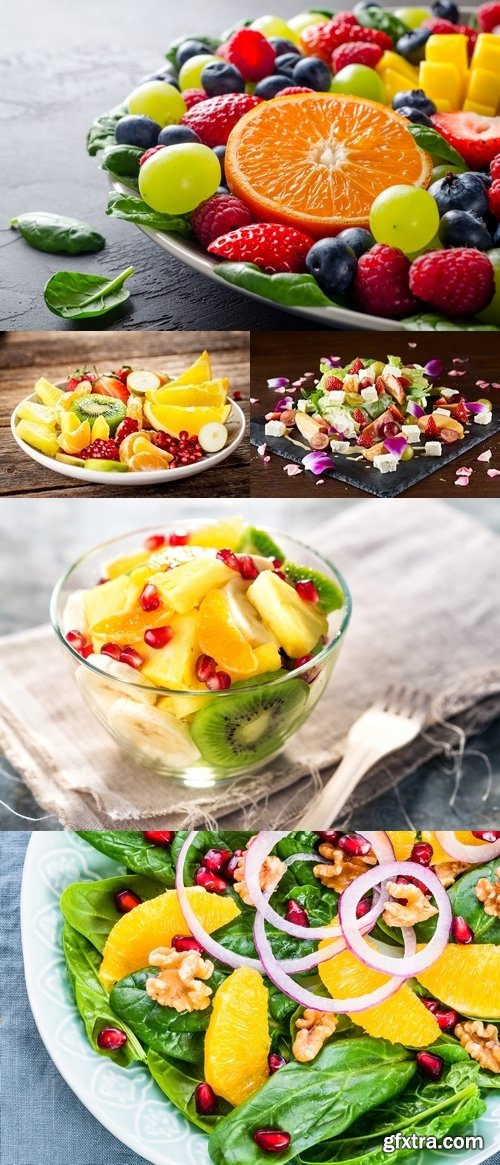 Photos - Fruits Salads Set 5
