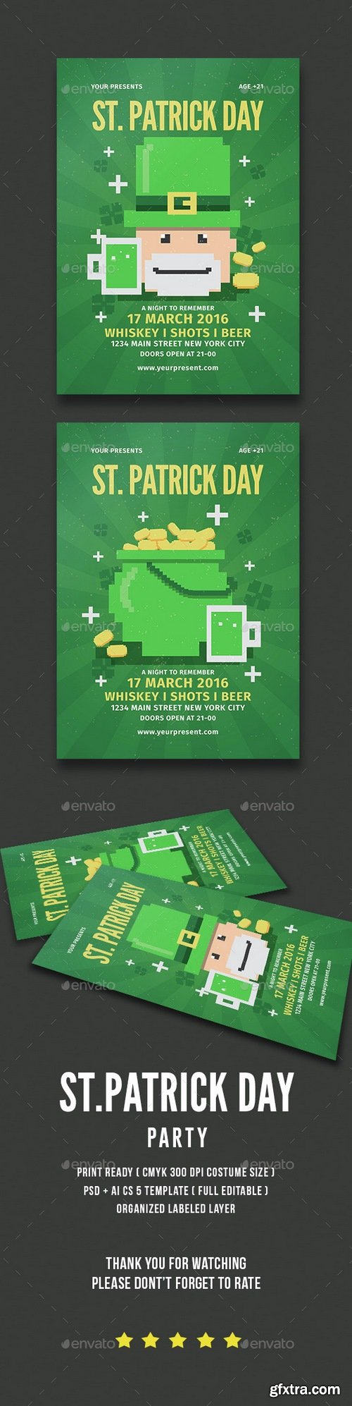 Graphicriver - St.Patrick Day Party 15040036