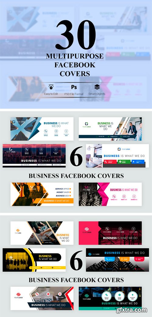 CM - 30 Multipurpose Facebook Covers 2248444