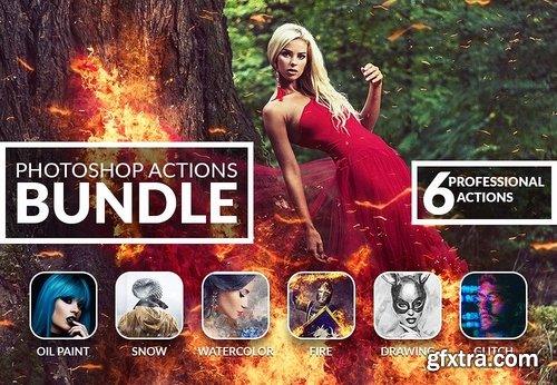 CM - PRO Photoshop Actions Bundle 2281196