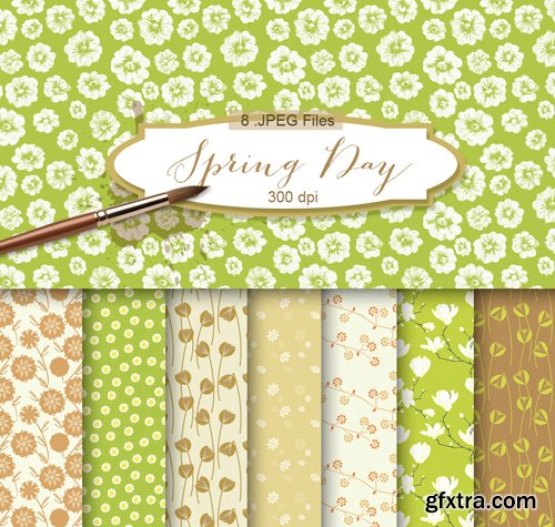 Flower Background Textures - Spring Day, part 2