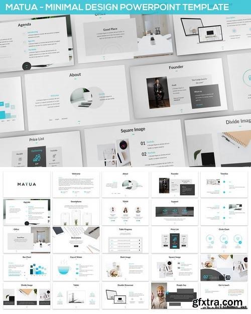 Matua - Minimal Design Powerpoint Presentation