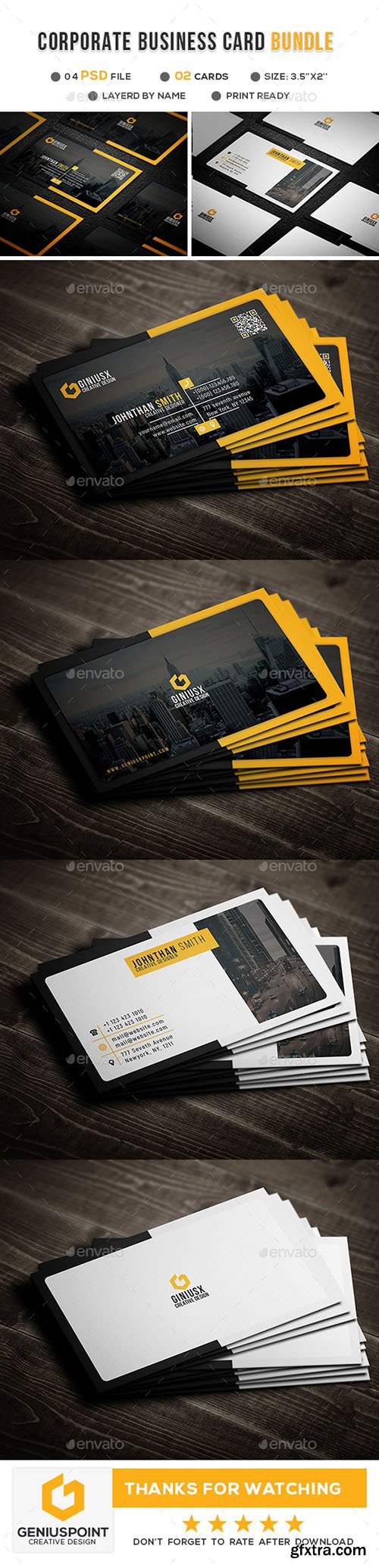 GR - Corporate Business Card Bundle 21414588