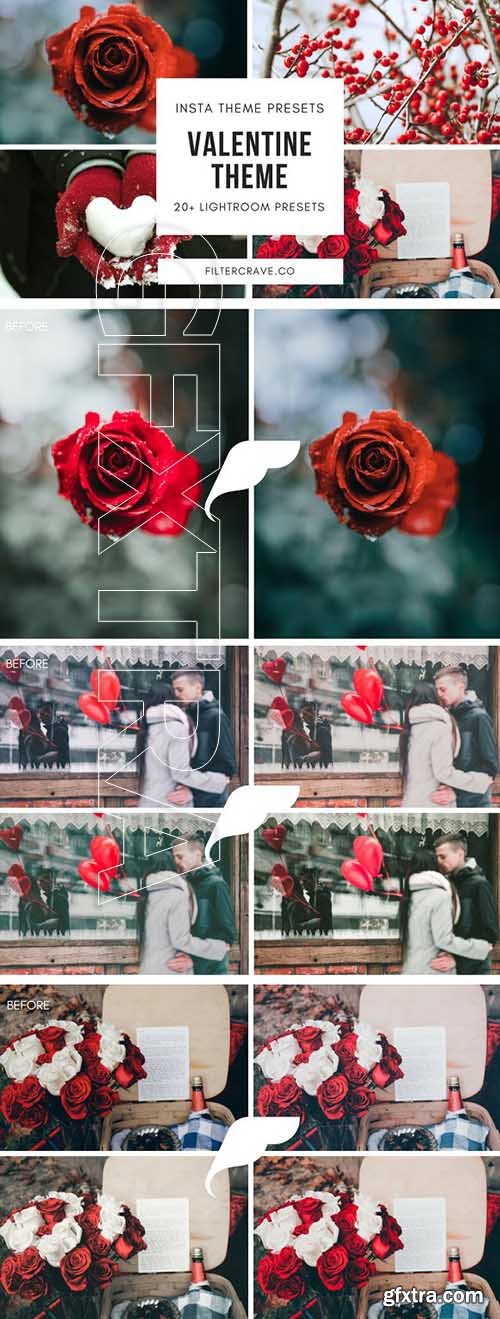 CreativeMarket - Valentine Instagram Lightroom Preset 2290719