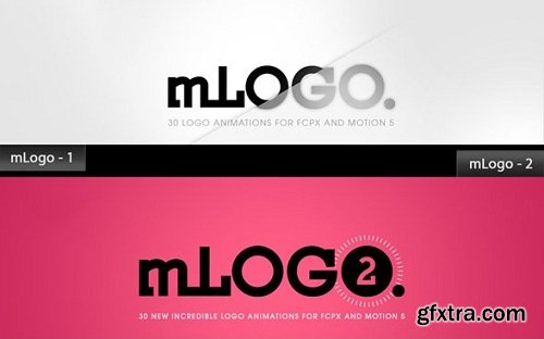 mLOGO 1 & 2 - Collcetion of Logo Animations for FCPX and Motion 5 (macOS)