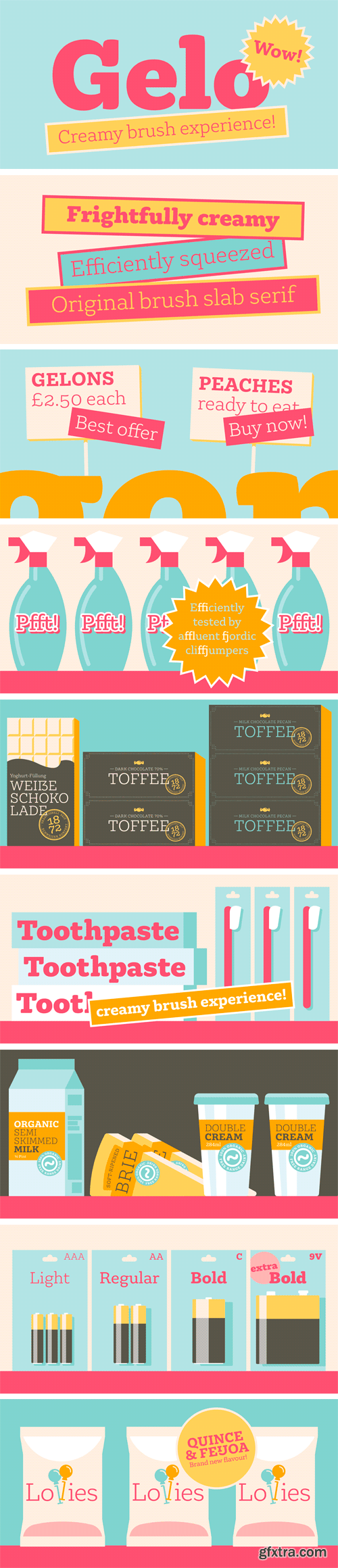 Gelo Font Family