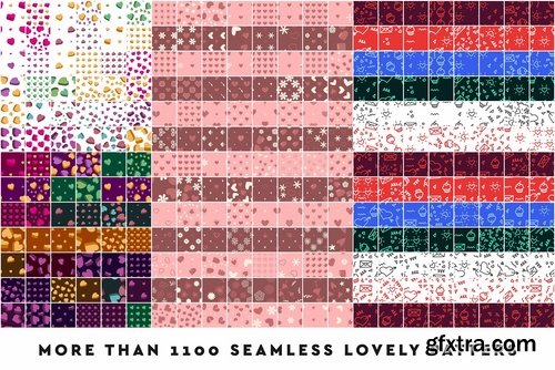 CM - 1100+ Seamless Lovely Patterns 2261277