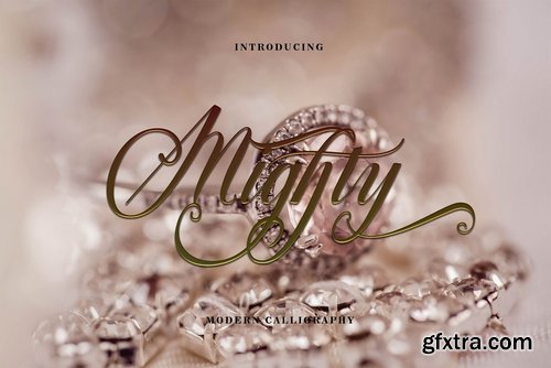 CM - Mighty Font Script 2250487