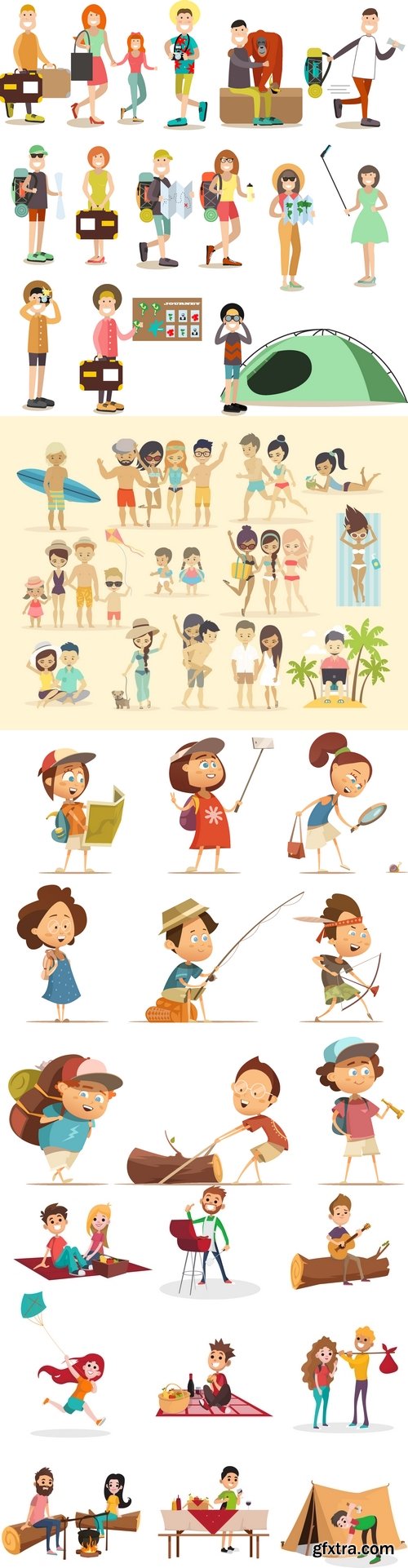 Vectors - Travelers Set 17