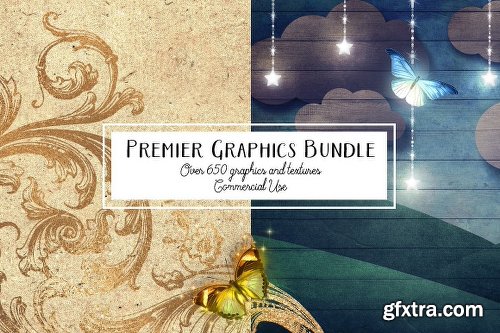 CreativeMarket Premier Graphics Bundle 2225263