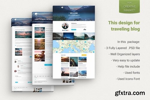 CM - Travel Blog Theme 2298628