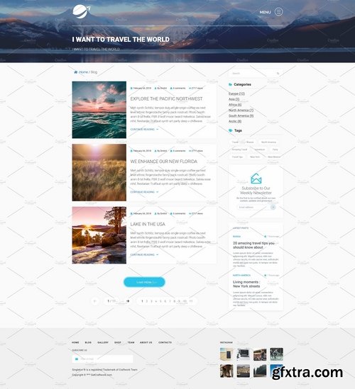 CM - Travel Blog Theme 2298628