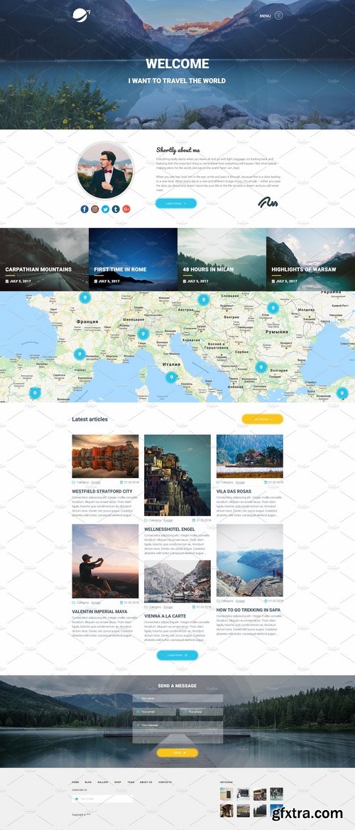 CM - Travel Blog Theme 2298628