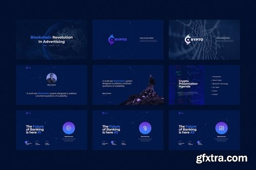 CM - CRYPTO Powerpoint Template 2261492