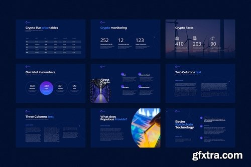 CM - CRYPTO Powerpoint Template 2261492