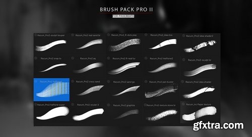 CM - Brush Pack PRO II for Procreate 2296925