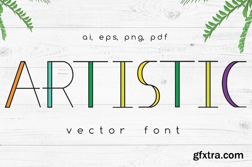 CM - Artistic Vector Font 2297373