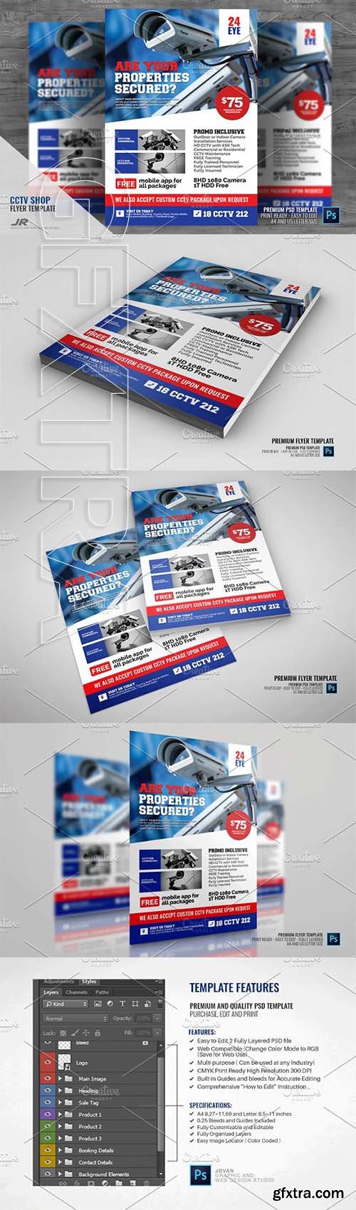 CreativeMarket - Security and Surveillance Camera 2286189