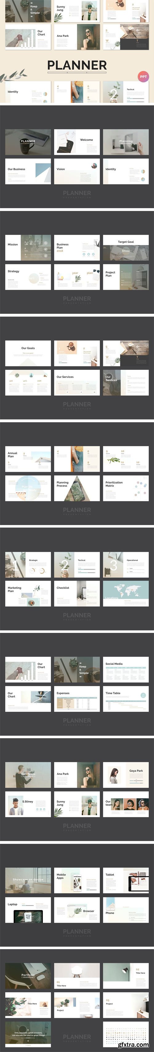 CM - Planner PowerPoint Template 2181967