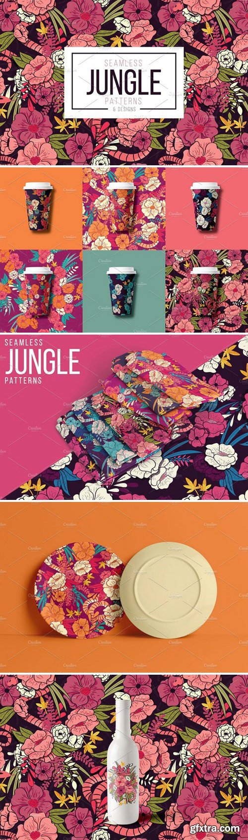 CM - Jungle Floral Patterns & Designs 2231762