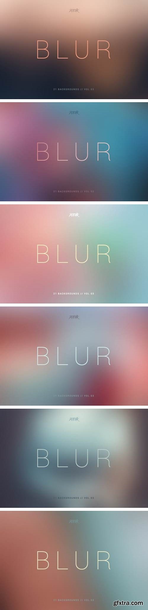 Blur | Smooth Backgrounds | Vol. 03