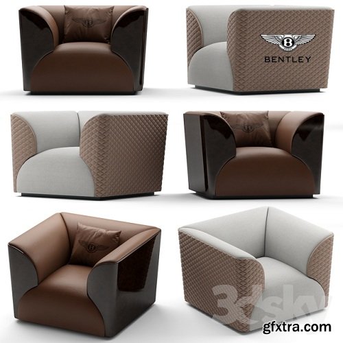 Armchair Bentley Home Winston chair