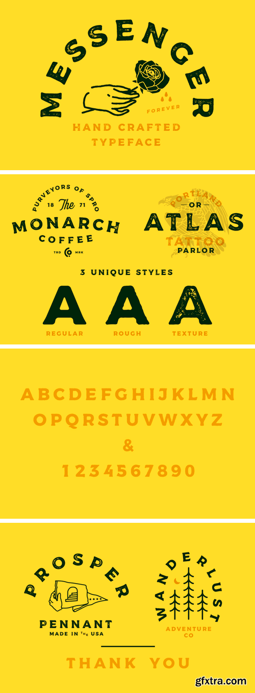 Messenger Typeface