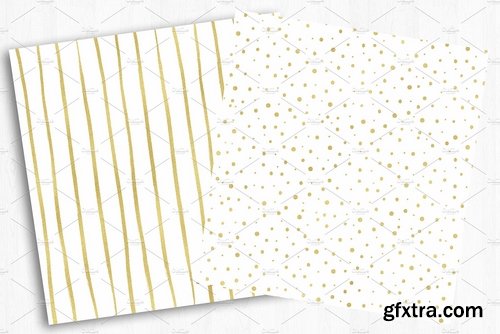 CM - Gold Foil Digital Paper Pack 2259331