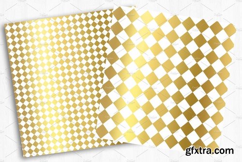 CM - Gold Foil Digital Paper Pack 2259331