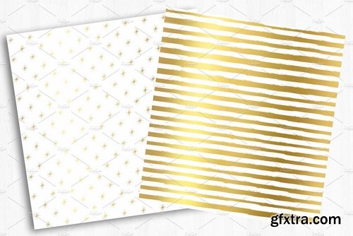 CM - Gold Foil Digital Paper Pack 2259331