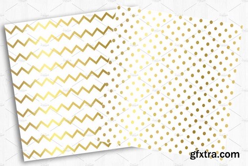 CM - Gold Foil Digital Paper Pack 2259331