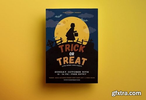 Halloween Candy Flyer