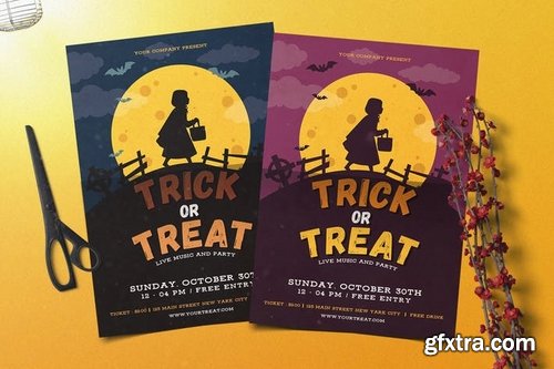 Halloween Candy Flyer