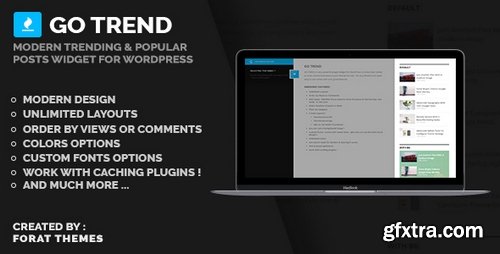 CodeCanyon - Go trend v1.4 - wordpress popular posts widget 19293081