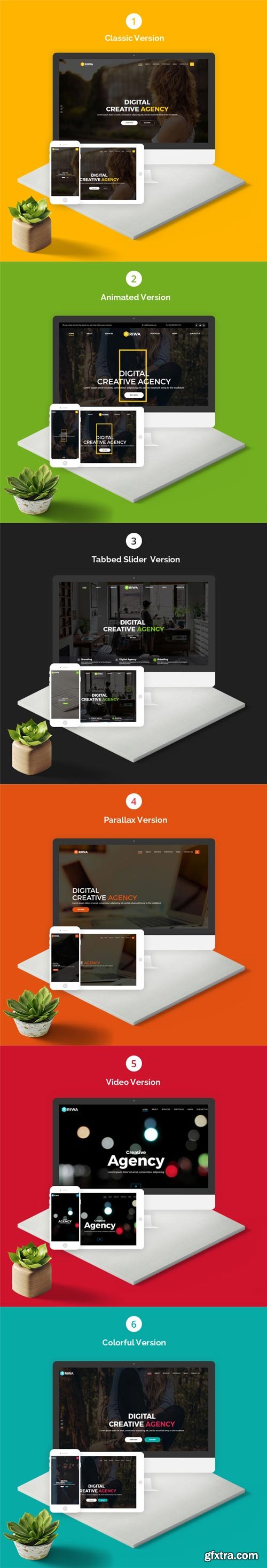 ThemeForest - Riwa - One Page Parallax - 19306218 - V1.3