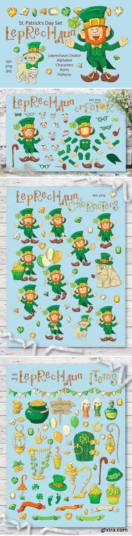 CM - Leprechaun – St. Patrick’s Day Set 2231895