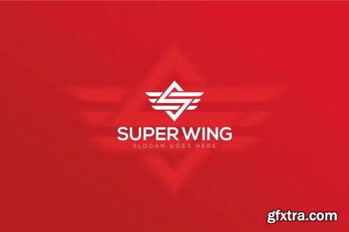 Super Wings Letter S Logo