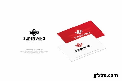 Super Wings Letter S Logo