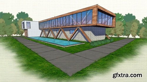 Lynda - SketchUp: Concept Drawings with Photoshop