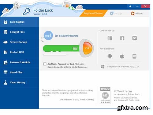 Folder Lock 7.7.4 Multilingual