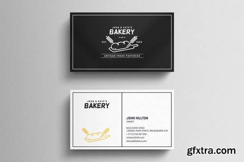 Bakery Business Card Template