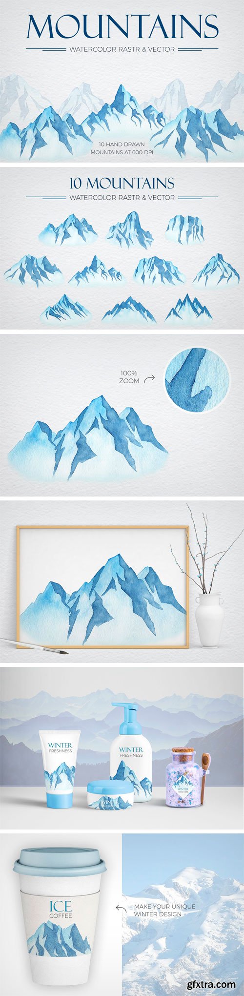 CM - Watercolor Winter Mountains 2249134