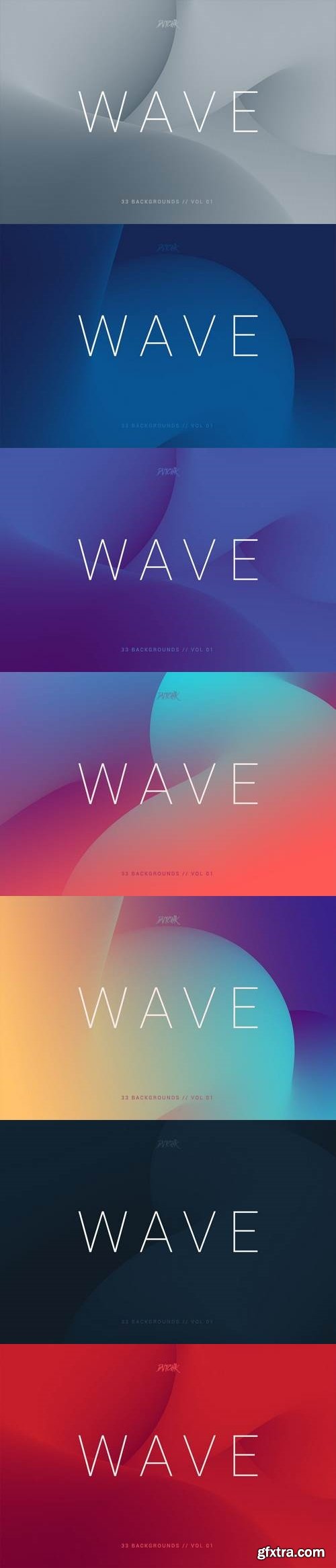 Wave | Smooth Backgrounds | Vol. 01