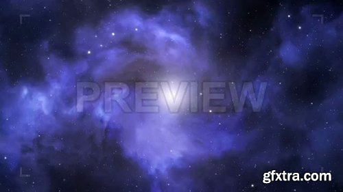 Space Background Loop - Blue 64163